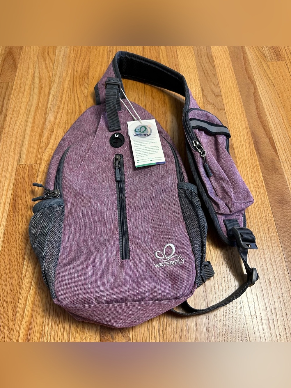 NWT Waterfly Hiking Sling Bag